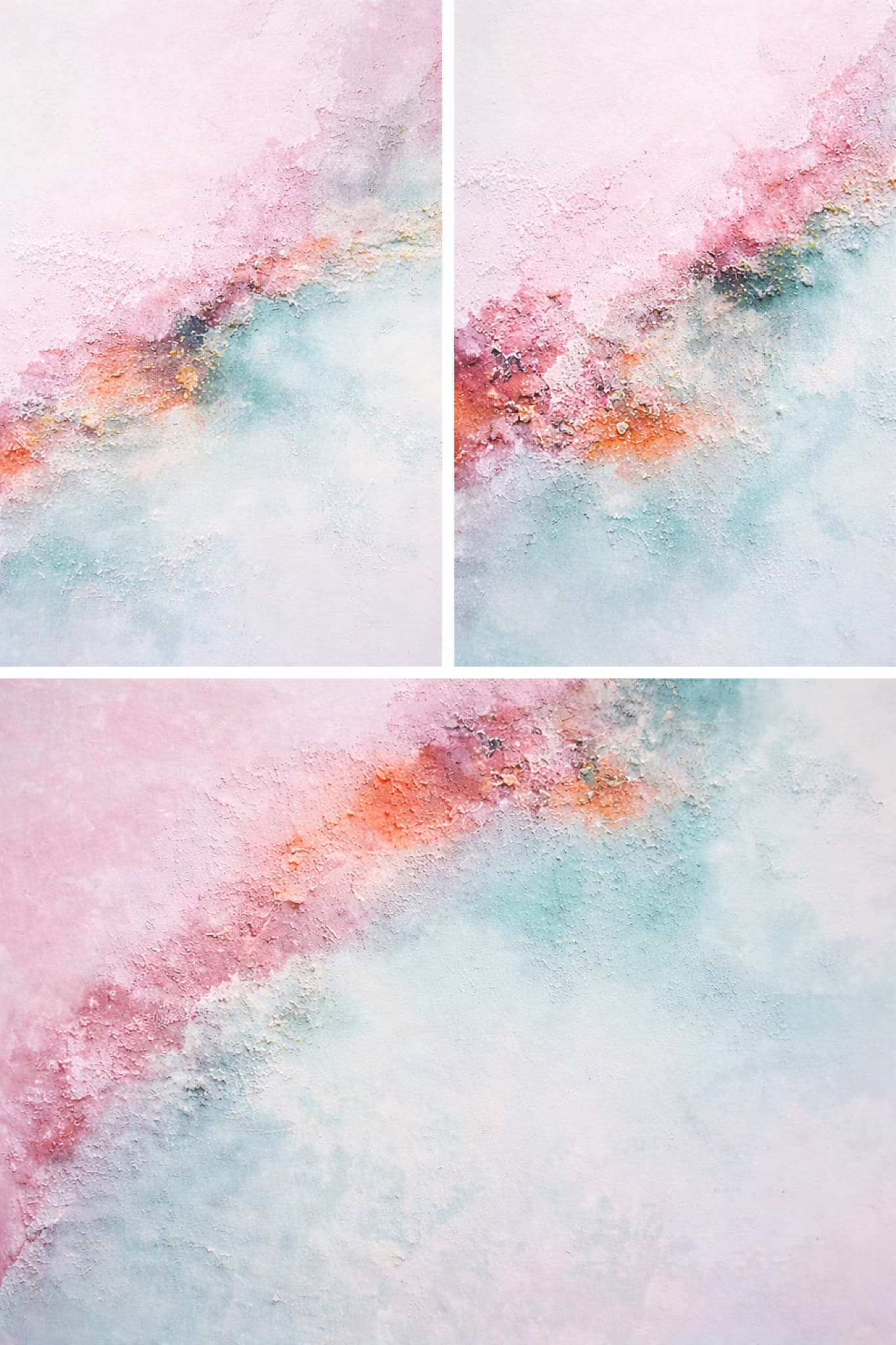 Rosé Mineral detail — Fault Line No. 04